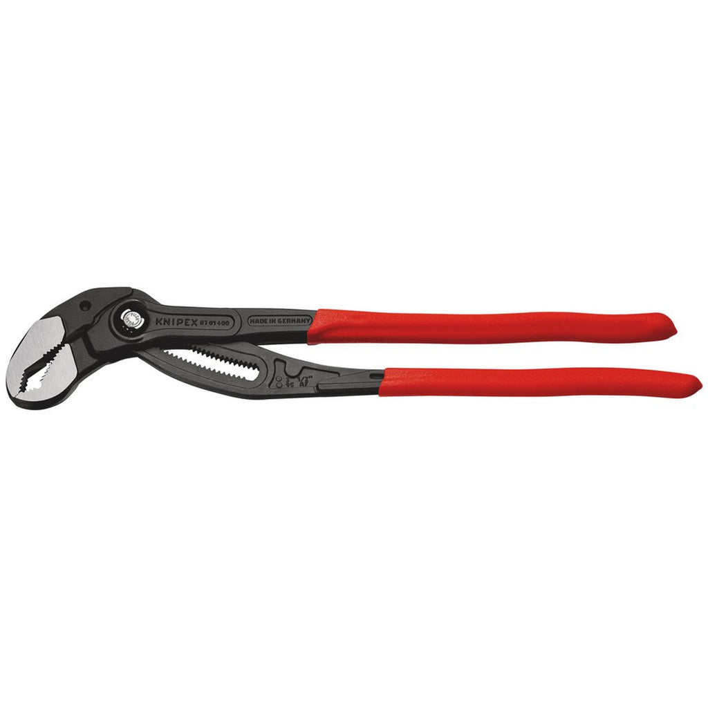 KNIPEX 87 01 400 SB Cobra® XL Pipe Wrench and Water Pump Pliers, 400mm