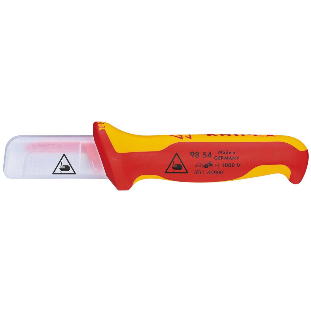 KNIPEX 18872 98 54 SB VDE Cable Knife, 190mm