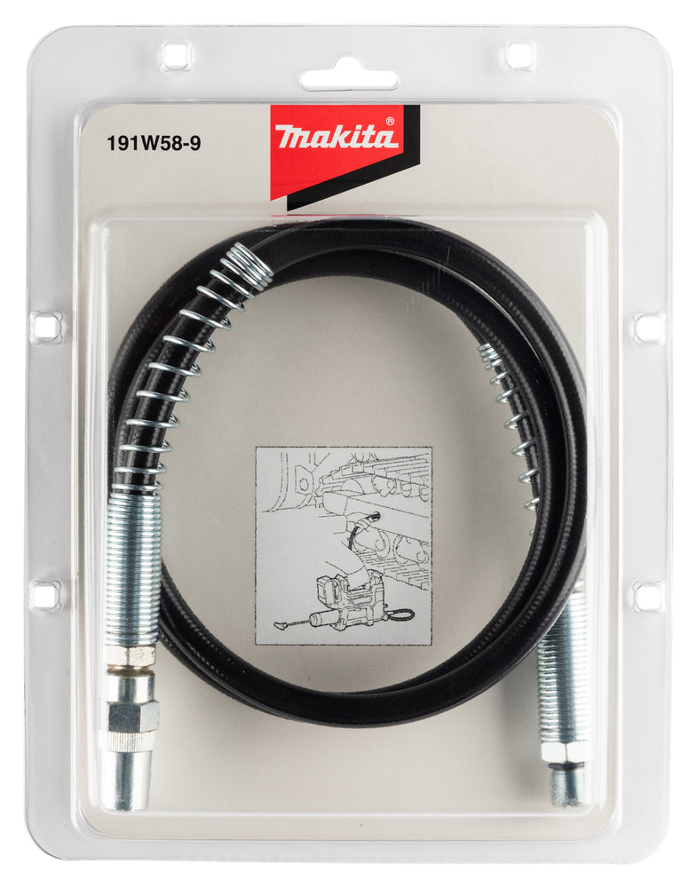 Makita Flexible Hose Set 191W58-9 1200 mm for DGP180 Grease Gun