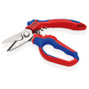 KNIPEX 20290 95 05 20 SB Angled Electricians Shears, 160mm