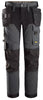 Snickers 6275 AllroundWork, 4-way Stretch Trousers Holster Pockets grey/black