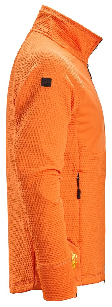 Snickers 8404 FlexiWork, Midlayer Jacket warm orange