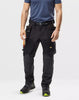 Snickers 6590 slim fit work trousers with built in knee pads black