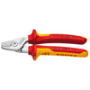 KNIPEX 27012 95 16 160 SB StepCut VDE Insulated Cable Shears, 160mm