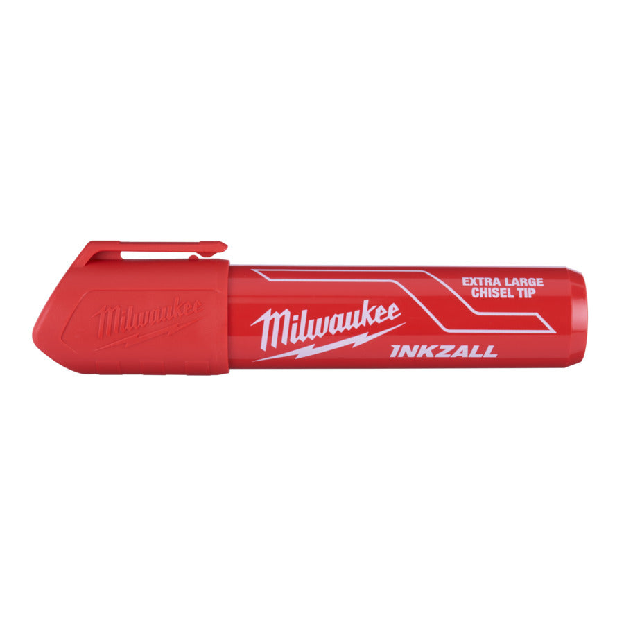 Milwaukee INKZALL RED XL CHISEL TIP MARKER -1pc 4932471560