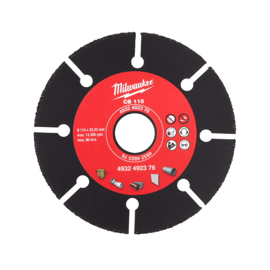 MILWAUKEE Carbide Disc CB 115mm 4932492376