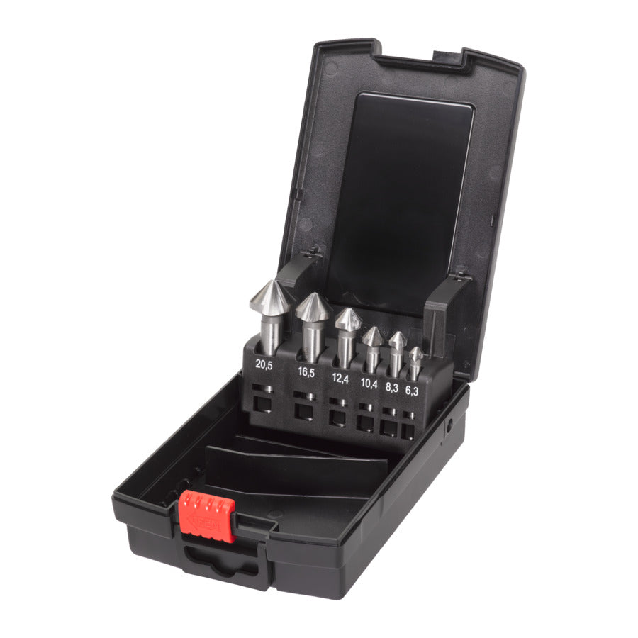 Milwaukee Countersink set HSS-6pc 4932493574