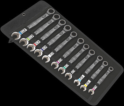 Wera 6000 Joker 11 Set 1 Set of ratcheting combination wrenches, 11 pieces 05020013001