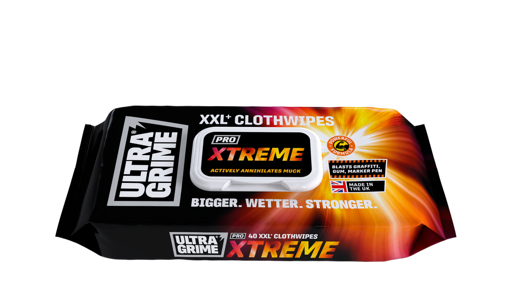 UltraGrime® Pro: 5910 Xtreme 40 XXL+ Clothwipes