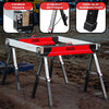 Excel Steel Sawhorse Adjustable Legs Twin Pack 1178Kg 6288