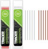 Tracer Deep Hole Pencil Alternative Leads Set - 12 x 2.8mm High-Vis Coloured Leads 6 x Red, 6 x White alp2