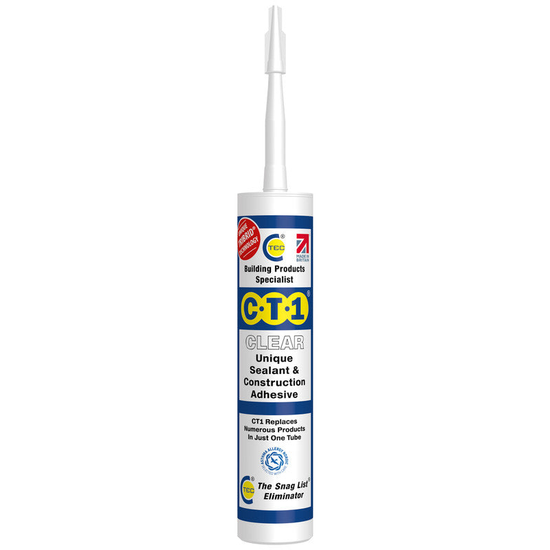 CT1 Clear TRIBRID® Multi Purpose Sealant & Adhesive - 290ml 1539506