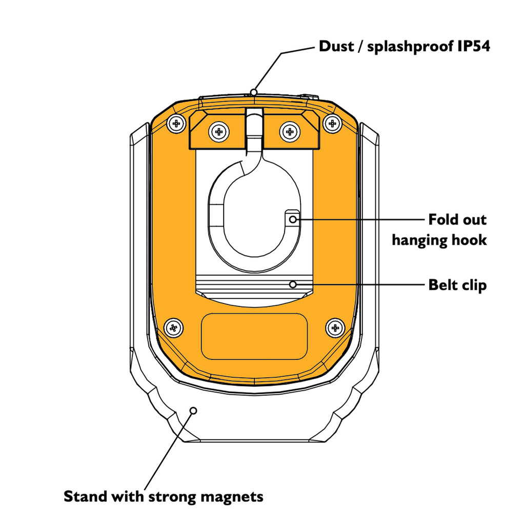 JCB pocket 1000 lumen work light JCB-WL-POCKET