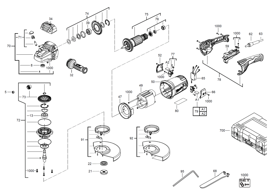 AGV22-230 240V spare parts