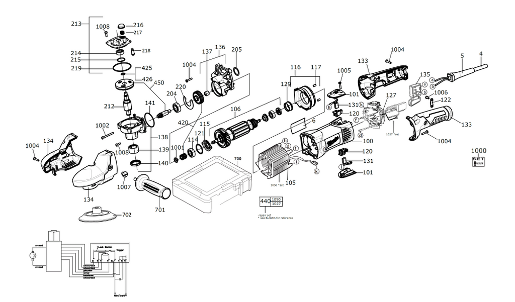 AP14-2 200E 240V spare parts