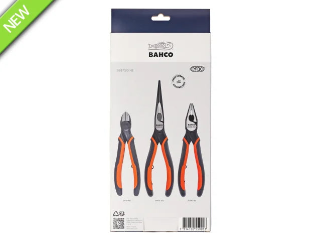 Bahco XMAS 9897G/3-XE Plier Set, 3 Piece