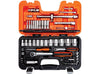 Bahco S560 1/4 & 1/2in Drive Socket Set, 56 Piece