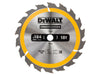 Dewalt DT1938-QZ Portable Construction Circular Saw Blade 184 x 16mm x 18T