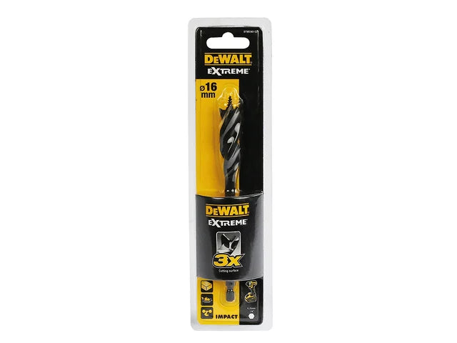 Dewalt DT90240-QZ Extreme Tri-Flute Spade Bit 16 x 152mm