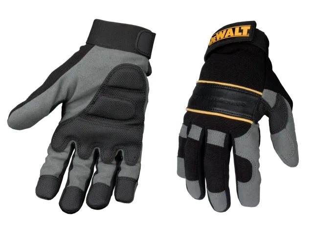 Dewalt DPG33L Power Tool Gel Gloves Black/Grey - Large