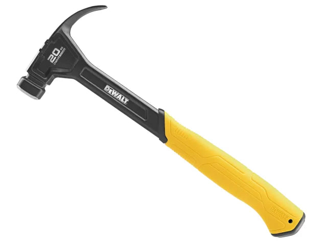 Dewalt DWHT51009-0 Curve Claw Smooth Face Hammer 567g (20oz)