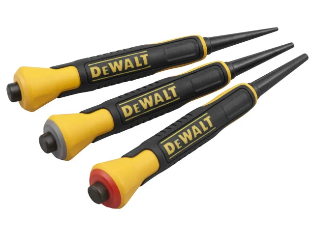 Dewalt DWHT0-58018 Bi-Material Nail Punch Set, 3 Piece