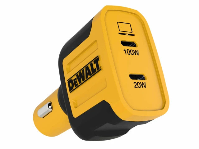 Dewalt DWT1410484 2-Port PPS PD Car Charger 120W