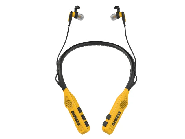 Dewalt DWT1902093 Jobsite Pro Max Neckband Earphones with Built-in Speakers