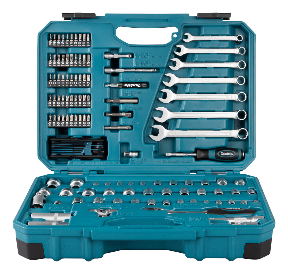 Makita Hand tool & screw bit set, 120 pcs E-06616