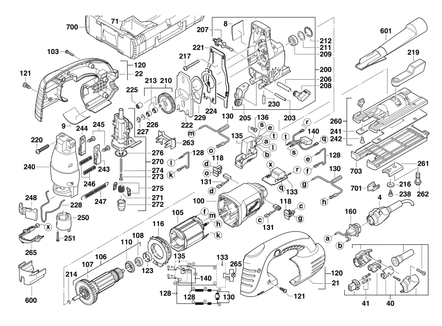 JSPE135TX 110V spare parts