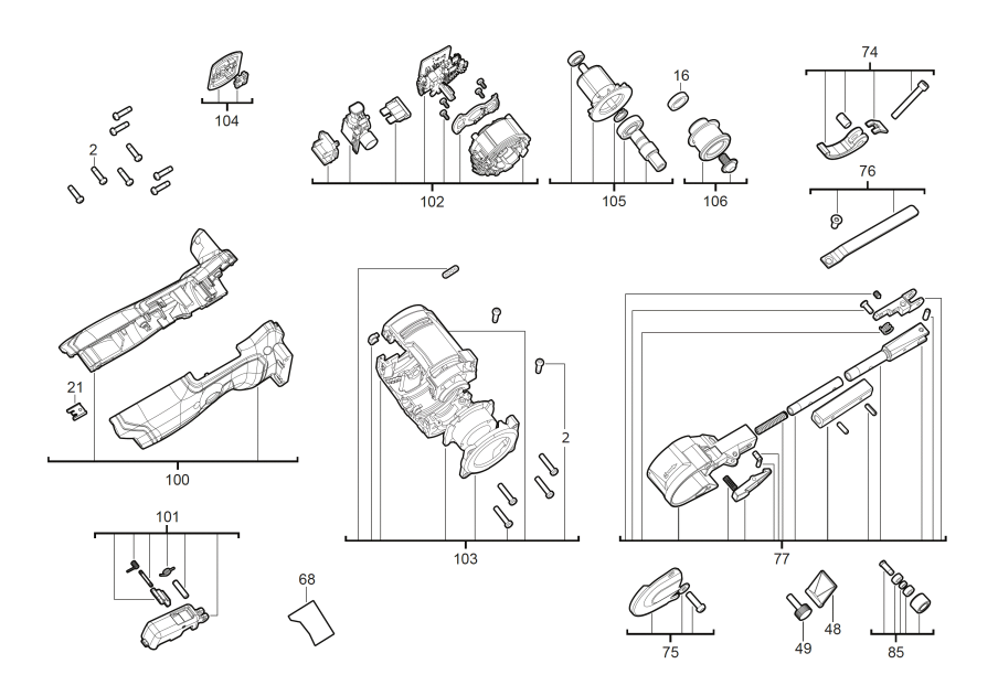 M12FBFL13 spare parts