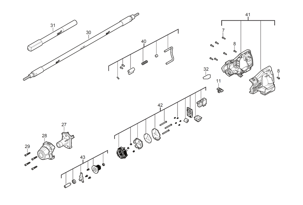 M18FCVN24 spare parts