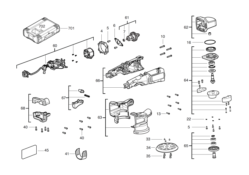 M18FROP15 spare parts