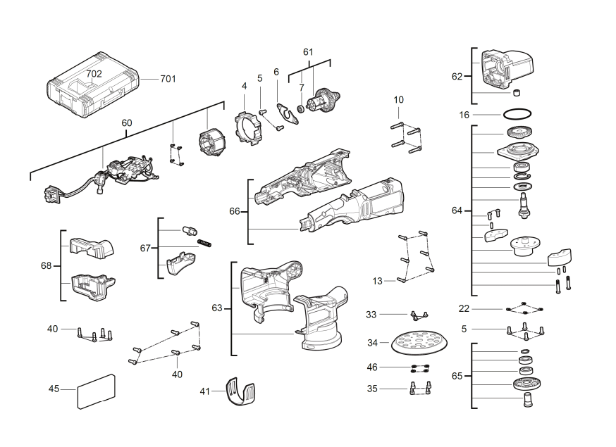 M18FROP21 spare parts