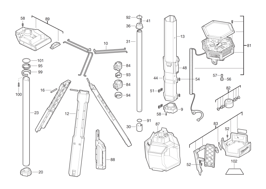 M18SAL2 spare parts