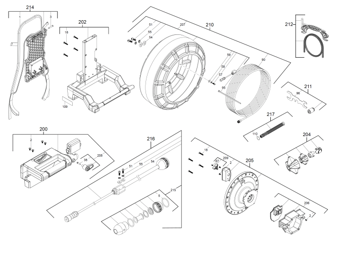 M18SIC36 spare parts