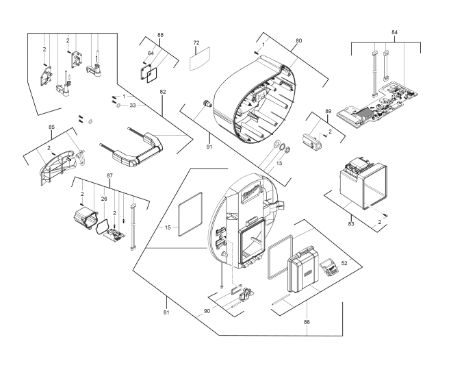 M18SISH spare parts