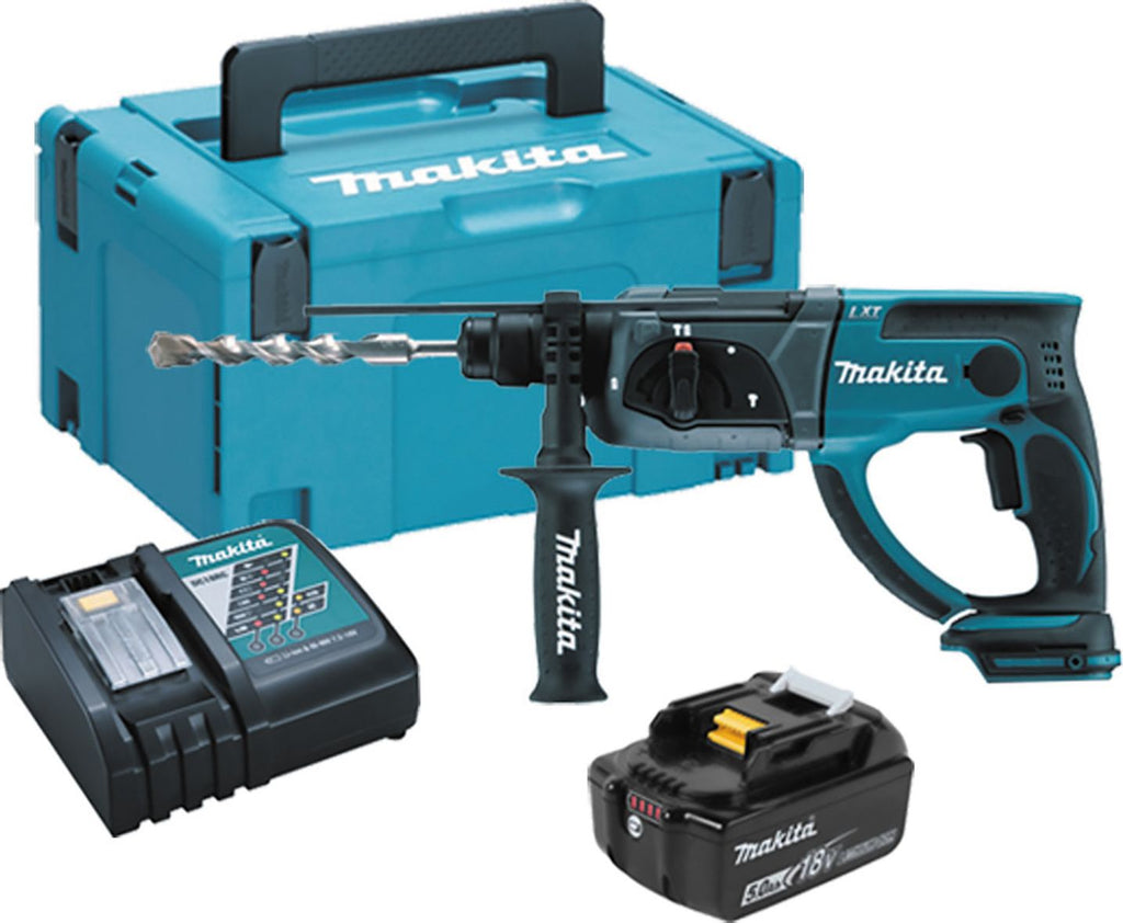 MAKITA DHR202RT1J 18v SDS plus hammer 3.2kg 1 x 5ah kit