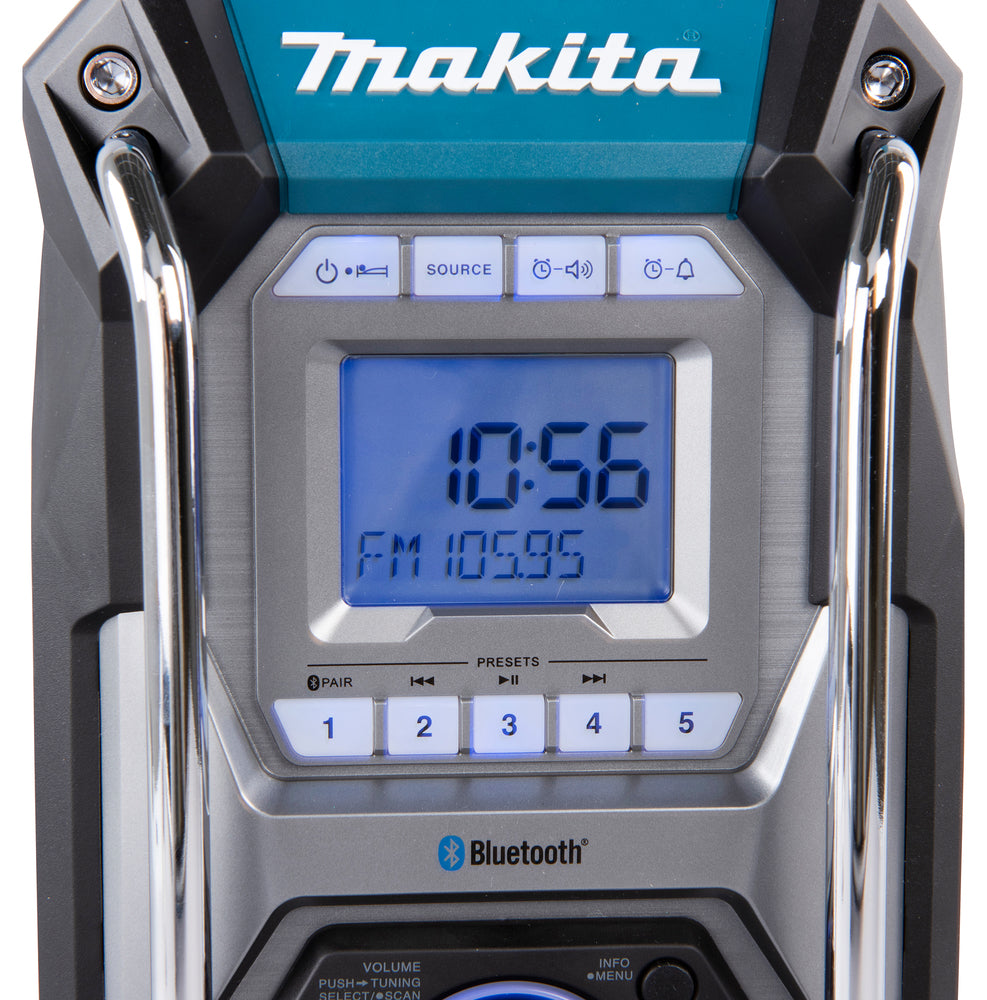 Makita MR002GZ Job Site Radio 12v/14.4v/18v/40v MAX XGT, LXT & CXT Bluetooth AM/FM