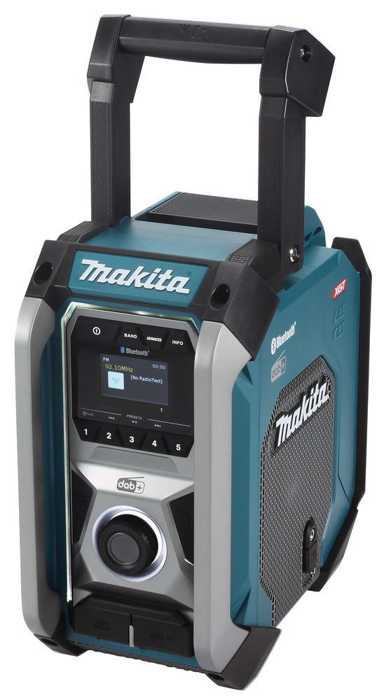 Makita MR007GZ Job Site Radio 12v/14.4v/18v/40v Max XGT Bluetooth DAB
