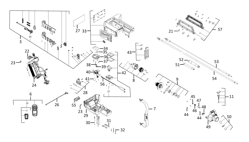 MXFCVBC spare parts