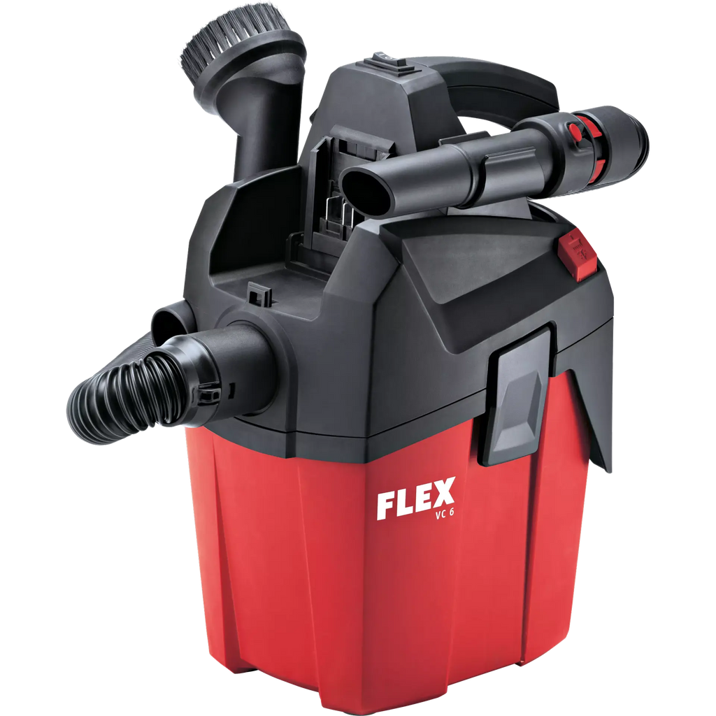 Flex 18v Compact vacuum cleaner with manual filter cleaning 481491 class L VC 6 L MC