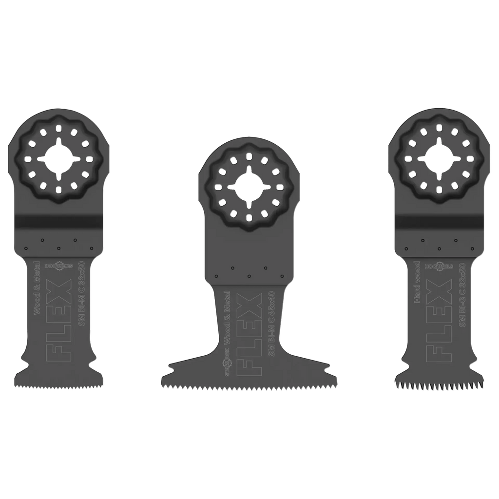 Flex SM BI-SET VE3 Starlock saw blade set, wood and metal 531055