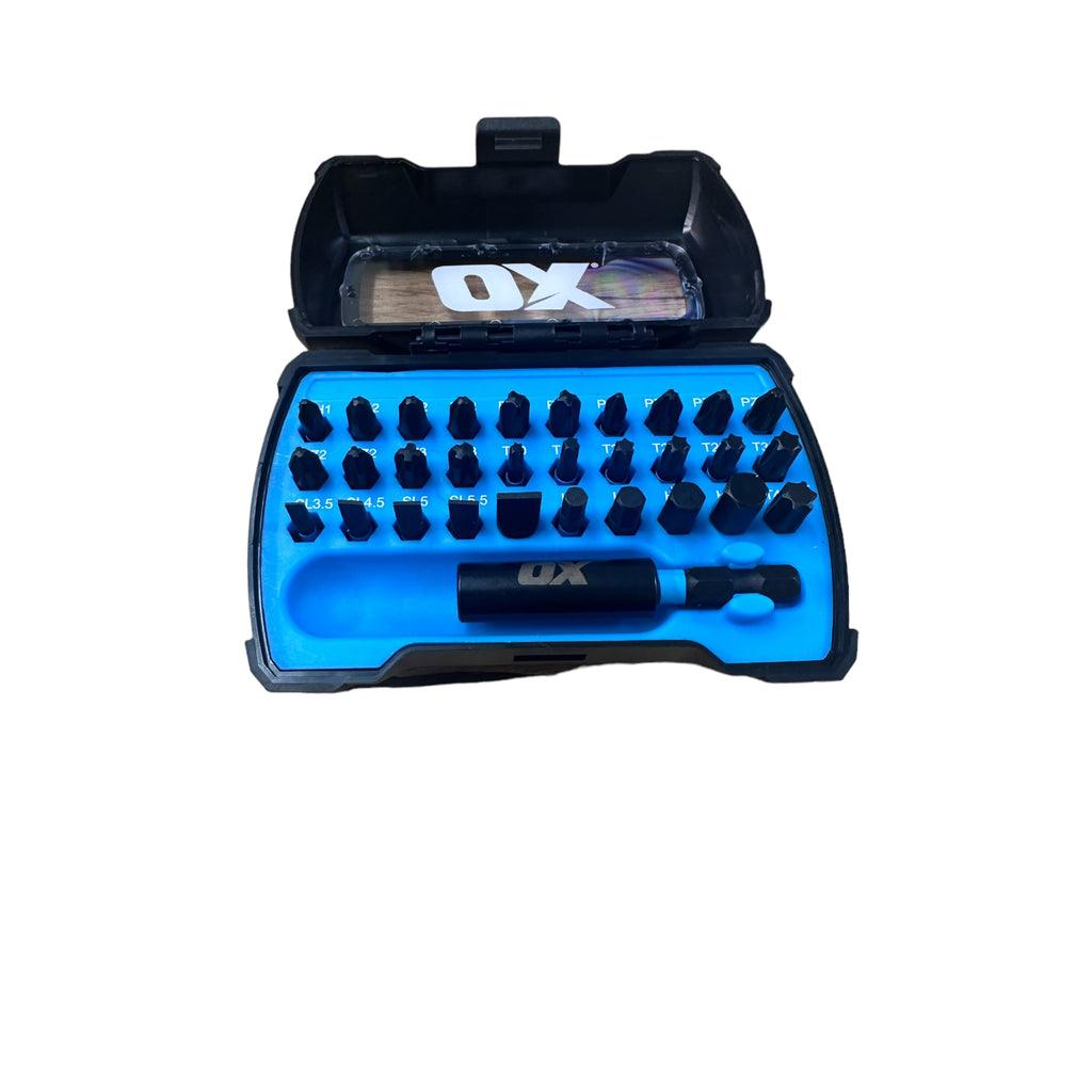 OX Pro Impact Bit Set – 31 Piece OX-P215431