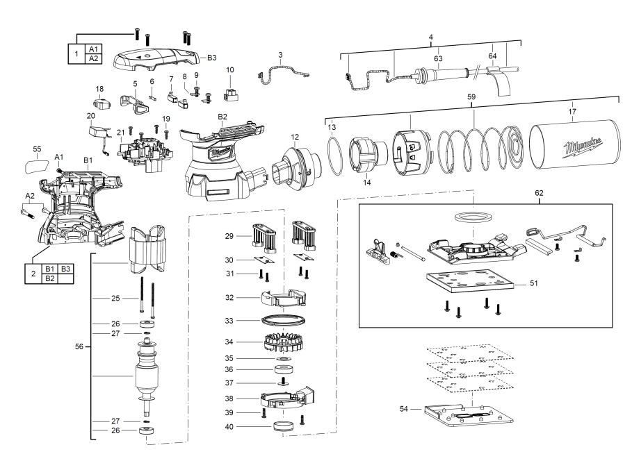 SPS140 240V spare parts