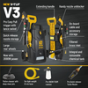 V-TUF V3 240 X2 2175psi 150Bar, 7.5L/min DIY Portable Electric Pressure Washer - HI-VIS HOSE & CABLE