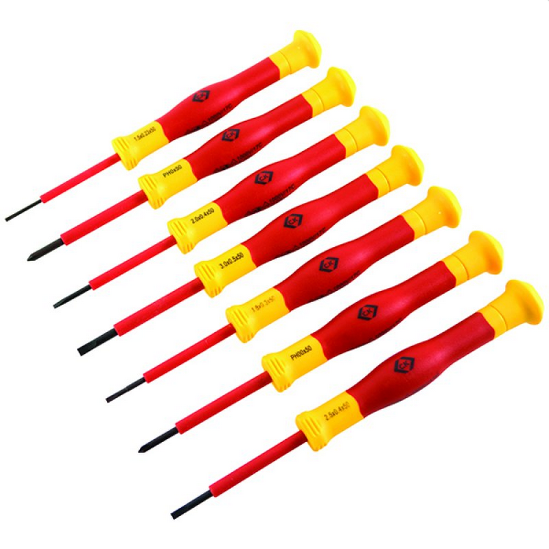 CK tools VDE Screwdriver Set 7pc - SL/PH T4897