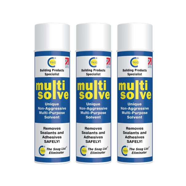 CT1 C-Tec Multisolve Safe and Fast Multipurpose Solvent Degreaser - 500ml 3x683041