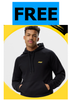 Snickers 1158 AllroundWork Winter Jacket black + FREE hoodie!