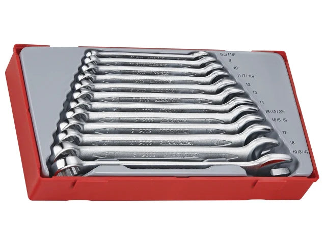 Teng Tools Metric Combination Spanner Set, 12 Piece TT1236